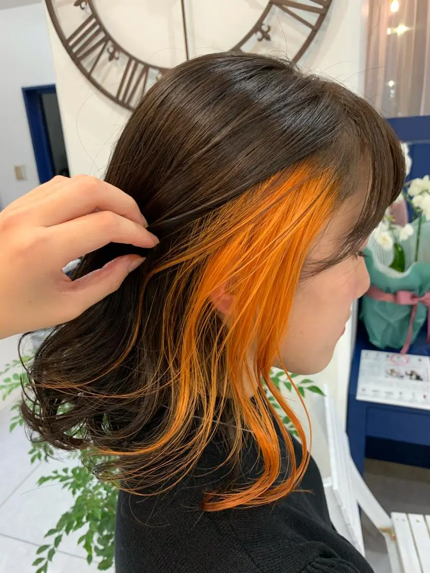 🌼カット＋インナーカラー(ブリーチあり)＋全体カラー🌼の写真
