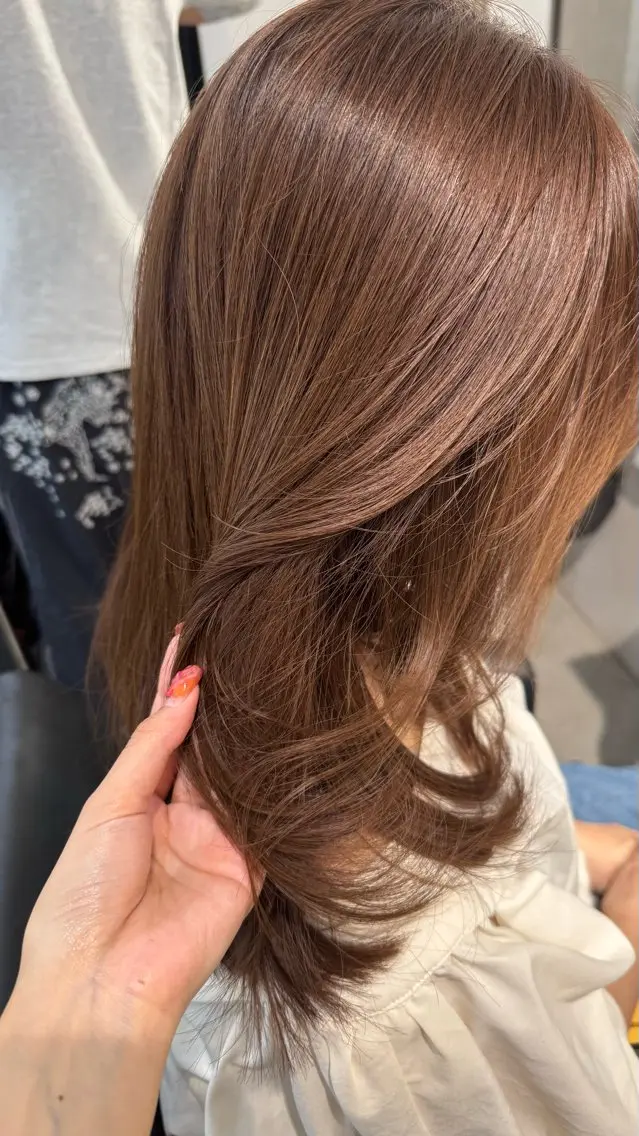 ミディアム reira/堀江/ 似合わせカットのヘアスタイル