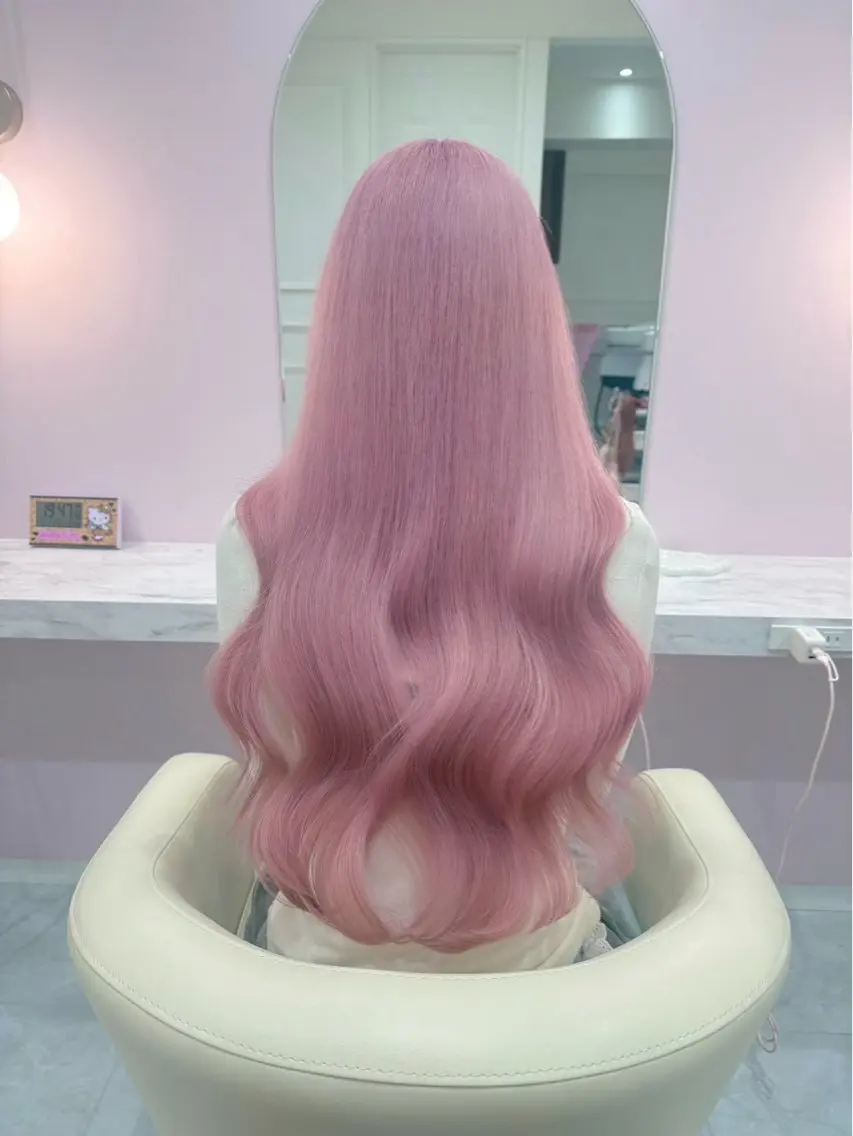 ロング カラー ブリーチ ハイトーンカラー ヘアカラー 表参道/ハイトーン/ ブリーチ/みずは🎀のヘアスタイル