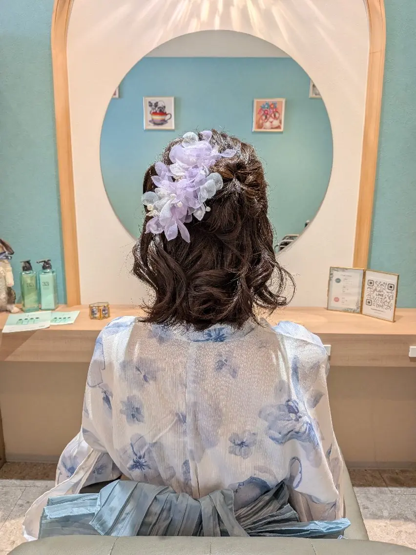 ミディアム ヘアセット モデル募集中🌴🌞 Rinka🌞🌴のヘアスタイル