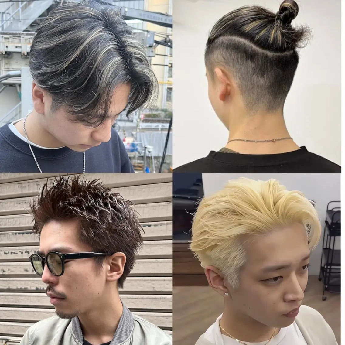 メンズ メンズ韓国風 ヘアカラー トリートメント 💎髪質改善特化💎 RUITOのヘアスタイル