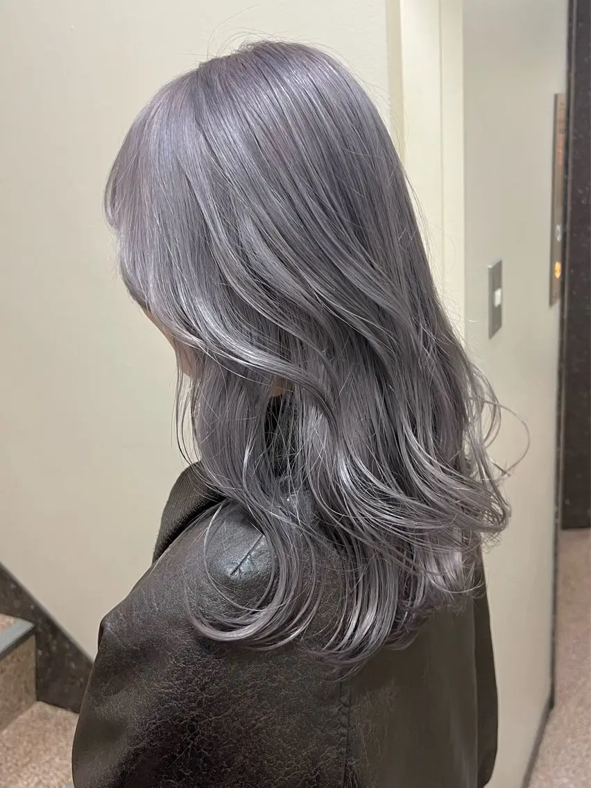 ミディアム カラー ヘアアレンジ ヘアカラー トリートメント 🍯傷ませないカラー 髪質改善🍯彪雅のヘアスタイル