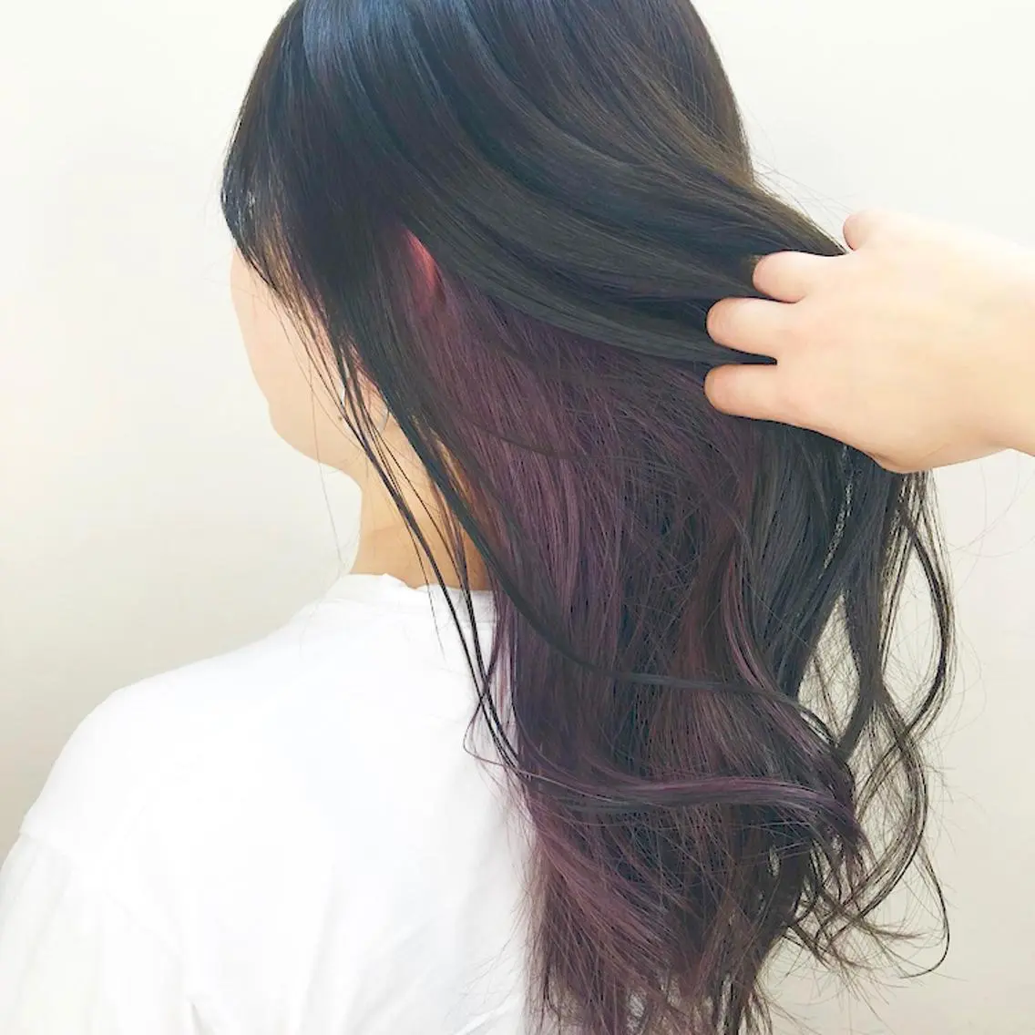 カラー アッシュ ダークアッシュ インナーカラー ショート/パーマ/ カラー/FUKOのヘアスタイル