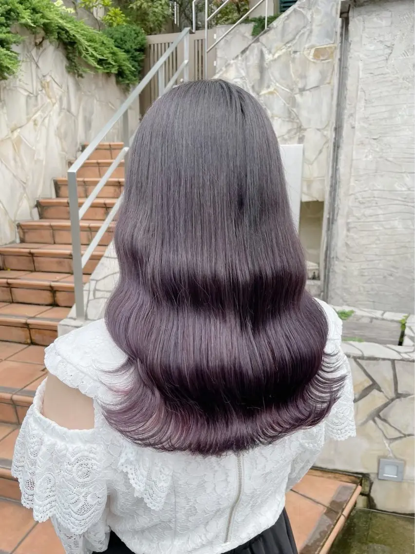 ロング カラー みはね🎀໒꒱ アイドルヘアのヘアスタイル