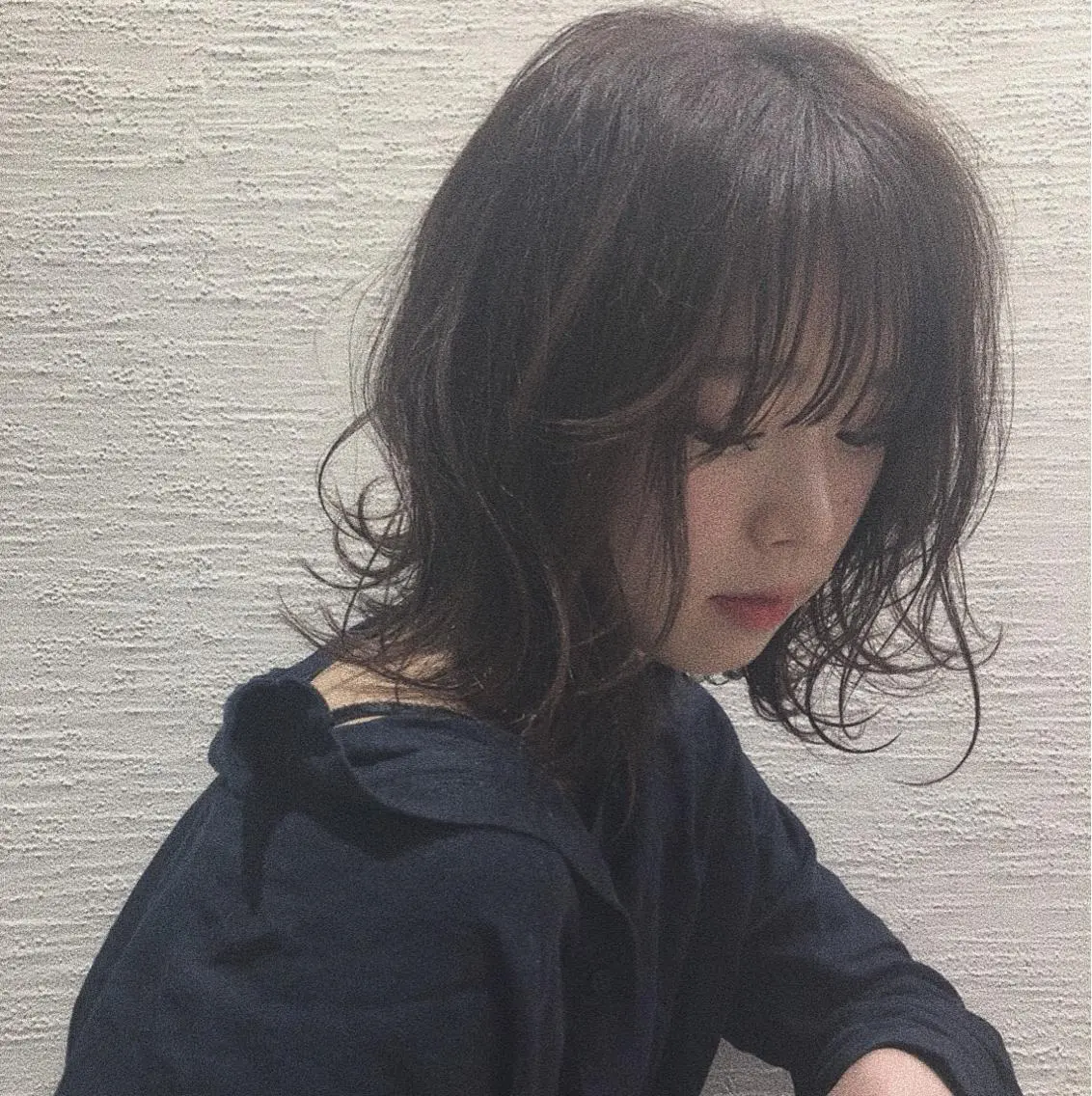ミディアム 【韓国風くびれヘア】 joule小木曽輝のヘアスタイル