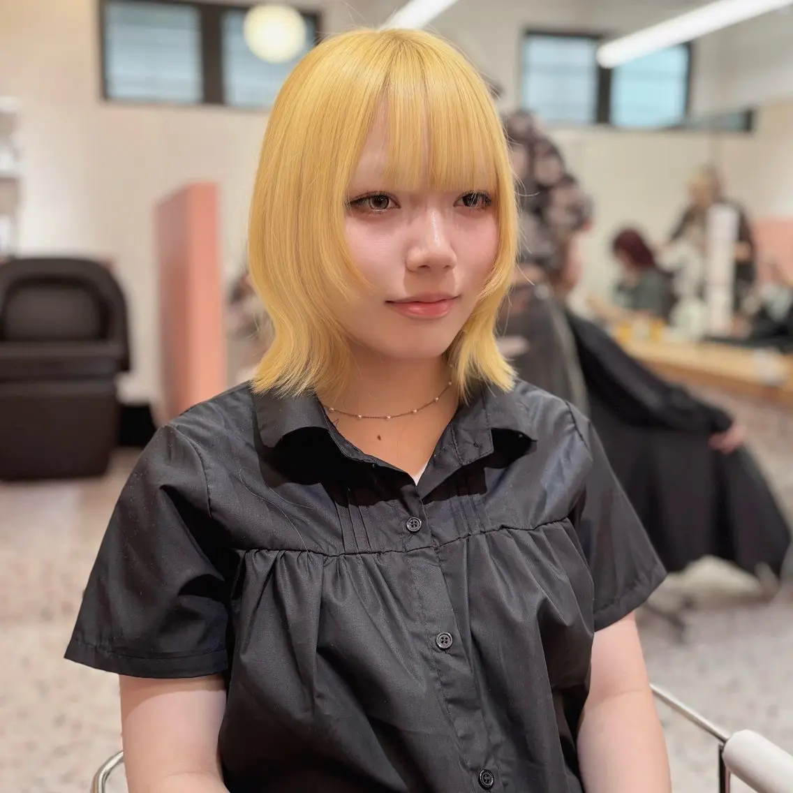 ミディアム カラー ヘアカラー ❤️🔥ハイトーン /レイヤー/IORIのヘアスタイル