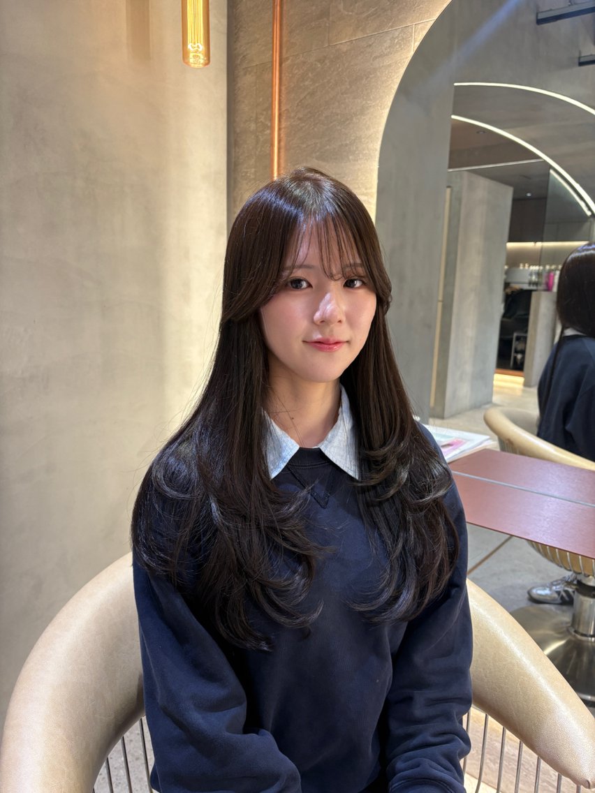 セミロング カラー ベージュカラー ブラウンカラー 透明感カラー マロンブラウン オリーブベージュ カット ヘアカラー トリートメント 顔周りカット/透明感 カラー/ゆう🤎のヘアスタイル