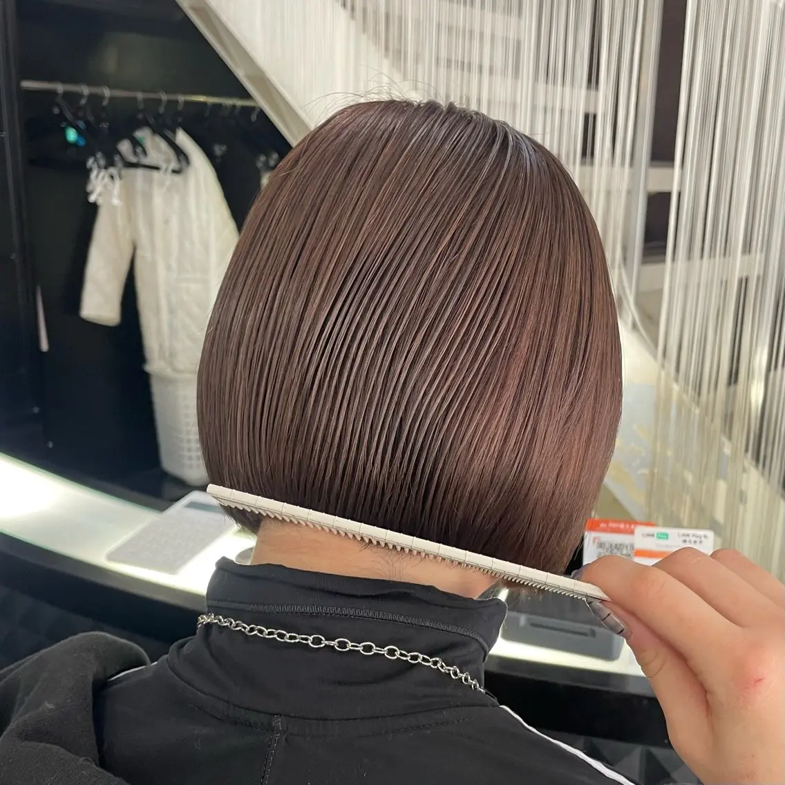 🏳️‍⚧️minimo限定🏳️‍⚧️カラー+前髪カット+トリートメントの写真