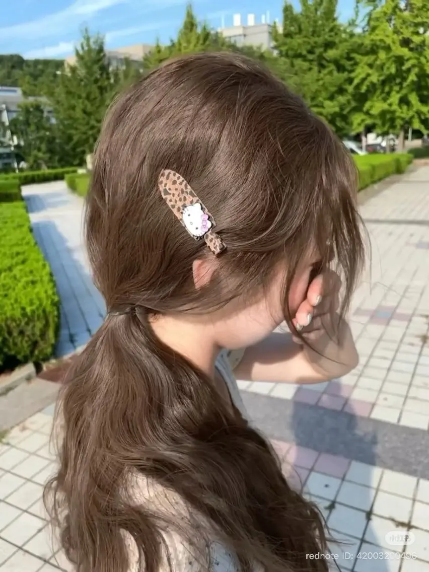 ミディアム ヘアカラー 韓国ヘア🎀💭 ブラウン🤎レイヤーのヘアスタイル