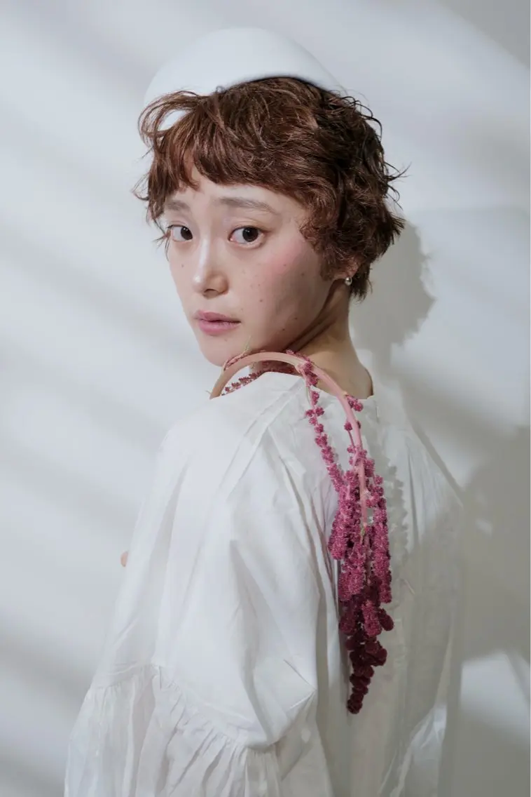 ショート ヘアカラー ブリーチモデル募集 古内柊のヘアスタイル