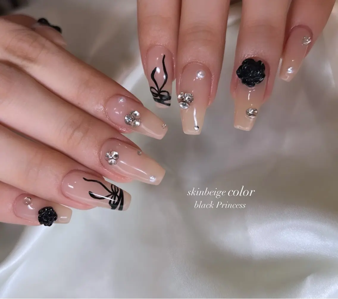 フィルインオフ（期間限定）jr.nailist/アートコース🎀付け放題¥5,000-🩰🎼の写真