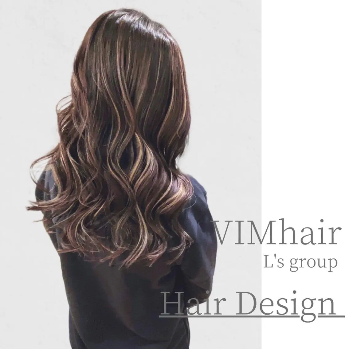 ロング カラー ヘアアレンジ VIM hairおもろまち店のヘアスタイル