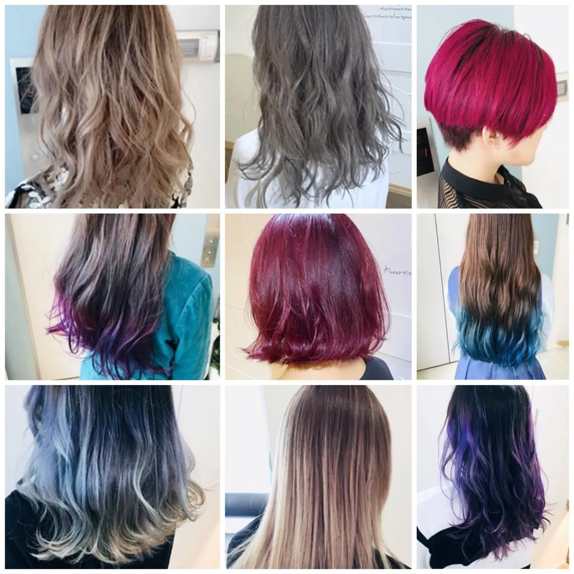 カラー 船津武俊 フナツタケトシのヘアスタイル