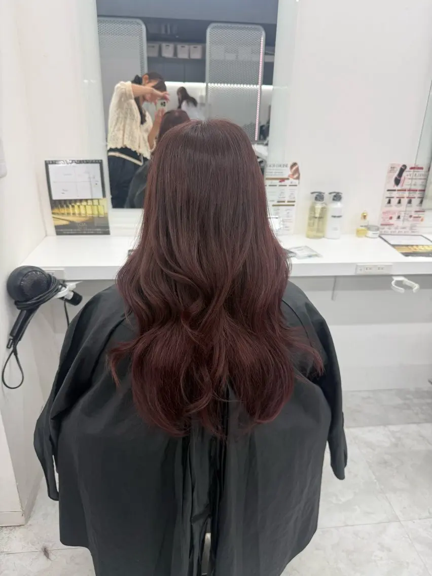 ロング カラー ヘアカラー 🥂上品ワンホンヘア 🥂nozomiのヘアスタイル
