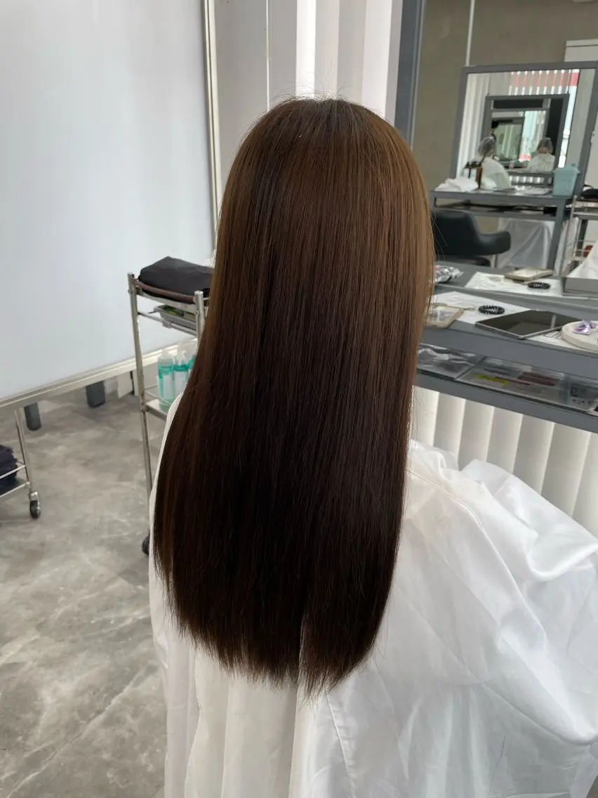 ロング ヘアカラー 🧋ミルクティーカラ ー🧋特化小林拓登のヘアスタイル