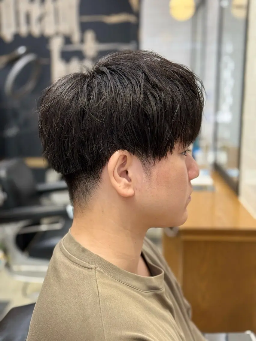 ショート メンズ マッシュ ショートヘア パーマ・カラー特化/ メンズ美容師米田幸平のヘアスタイル