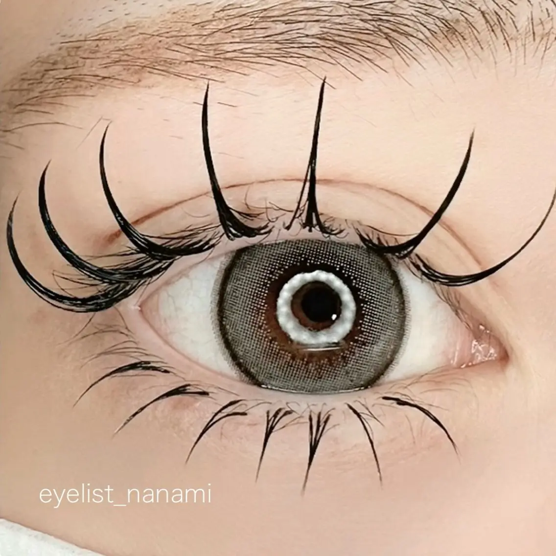 マツエク・マツパ 付け放題 マツエク eyelist☁️ nanamiのマツエク・マツパデザイン