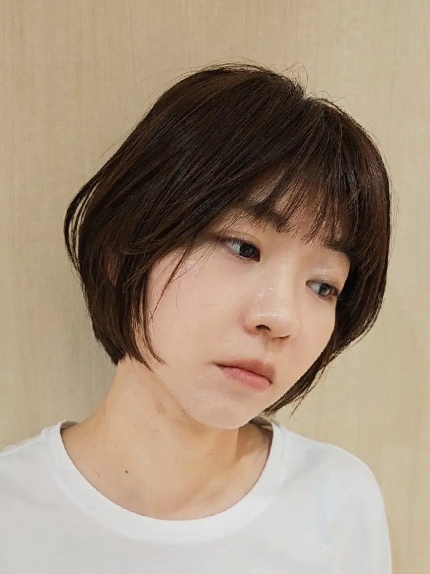 ミディアム カラー カット 社内カット講師・店長 菅原賢一のヘアスタイル