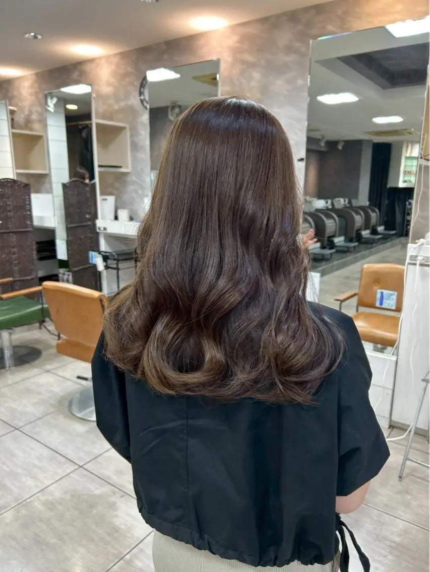 カラー 🌟艶カラー🌟 石中葵のヘアスタイル