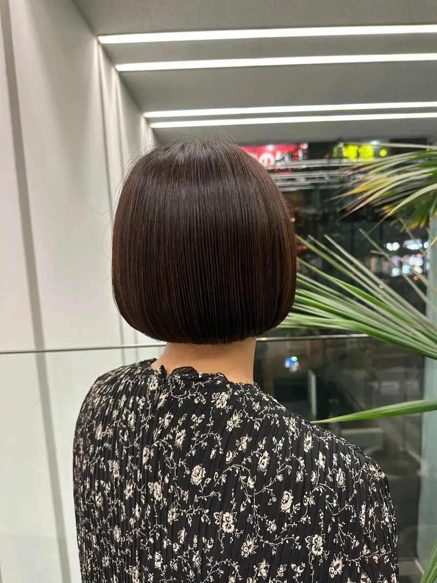 ミディアム ボブ カット ショートカット🧸 ごとうさなのヘアスタイル