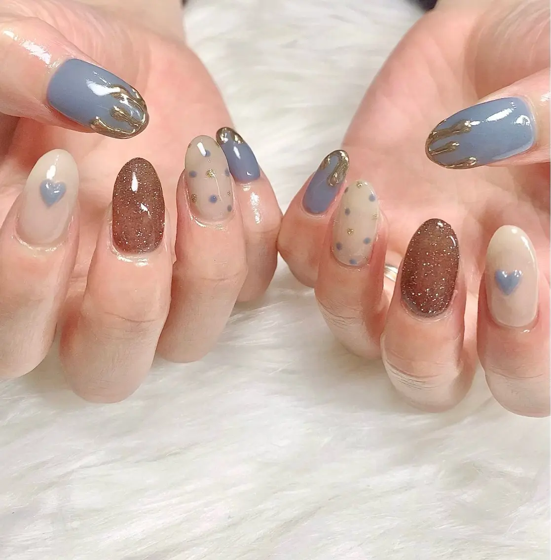 ミディアム cattleya nailのネイルデザイン