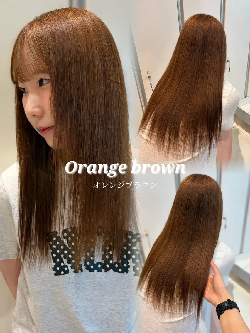 カラー ヘアカラー トリートメント Kanna / Boss𝜗𝜚のヘアスタイル