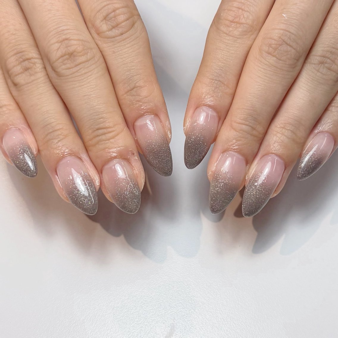 ネイル グラデーション ラメ(グリッター) ラメグラデーション BOTANAIL YUIのネイルデザイン