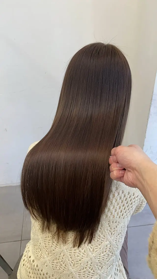 ロング カラー 髪質改善 ✨髪質改善✨美髪 矯正🫧小泉のヘアスタイル