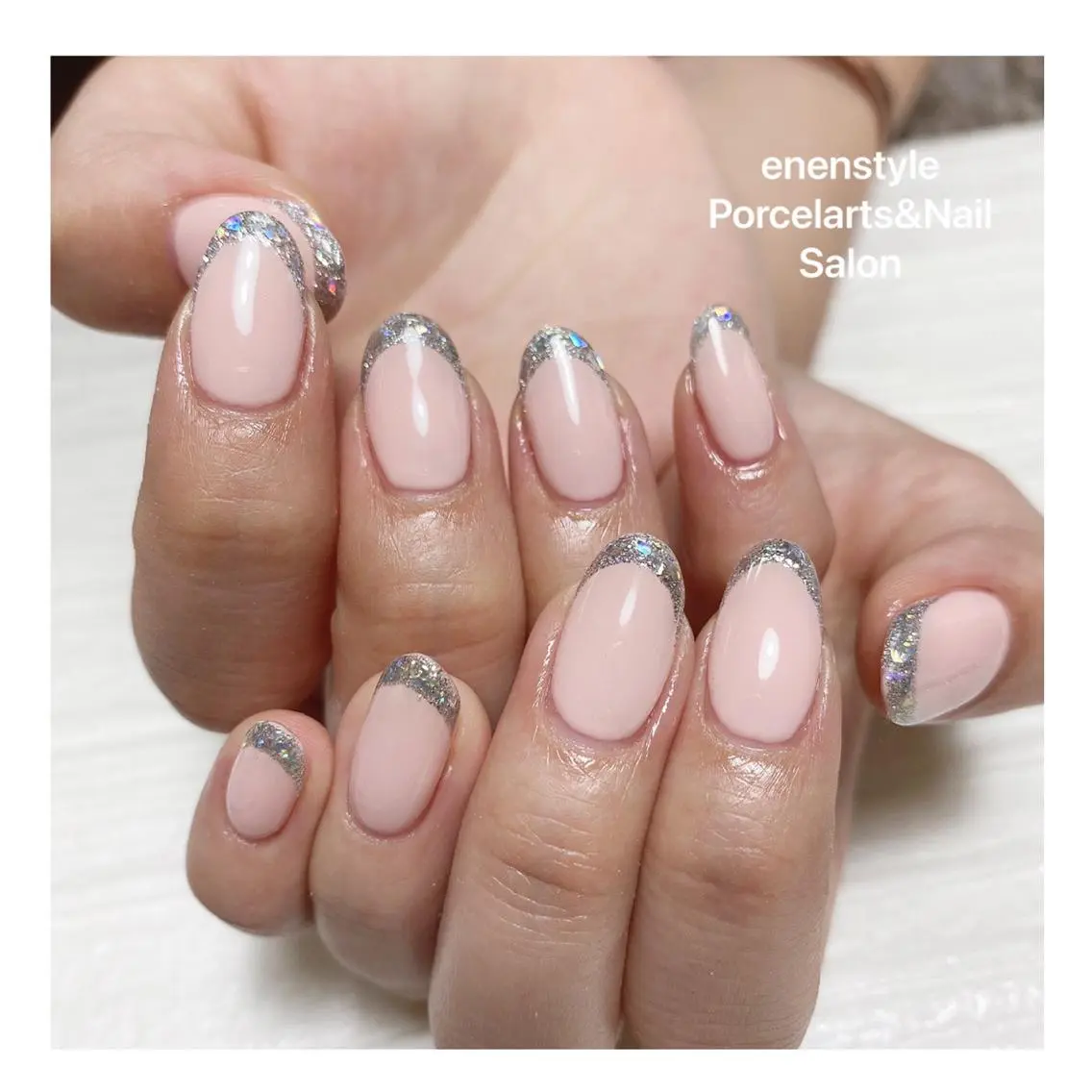 ミディアム ネイル 🐾enen style 🐾のネイルデザイン