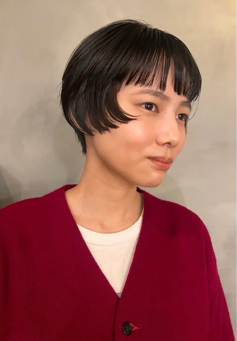 似合わせ cut🩷/レイヤー/ボブ/ショート/顔まわり似合わせの写真