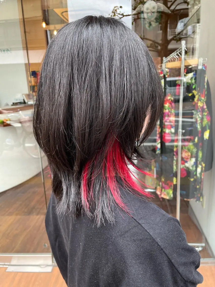 ミディアム ヘアカラー トリートメント CoCooN 店長 さのえみのヘアスタイル