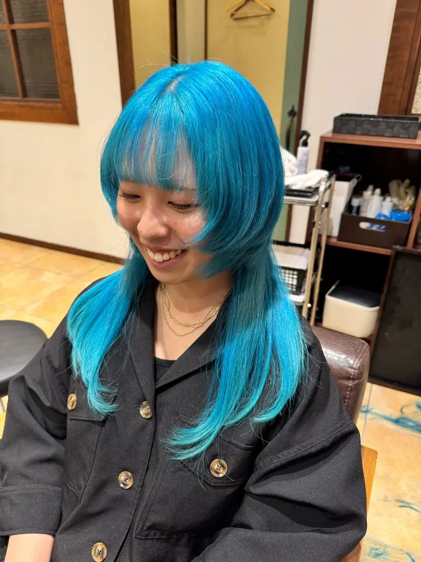 カラー カット ヘアカラー ブランシェ神領店 稲垣 葵のヘアスタイル