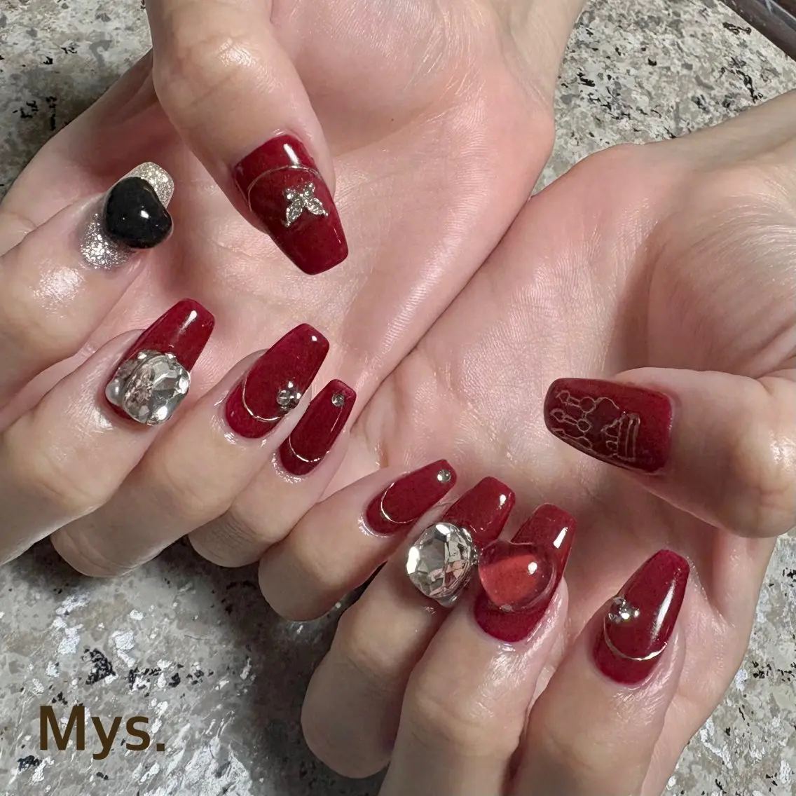 ネイル ハンドネイル Mys. 三上紗紀のネイルデザイン