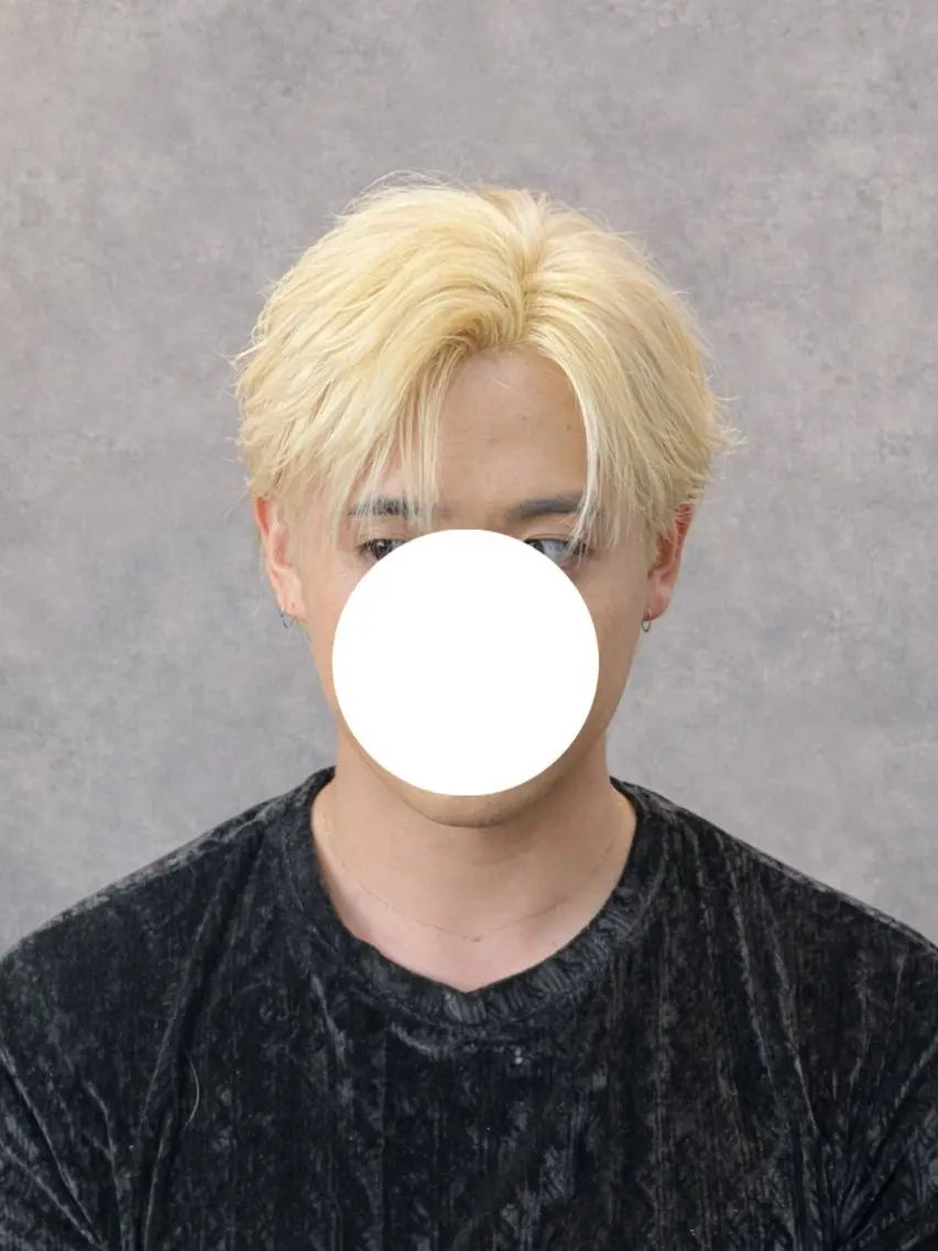 ミディアム カラー ヘアカラー DIECE渋谷 渡邉 凜【メンズ特化】のヘアスタイル