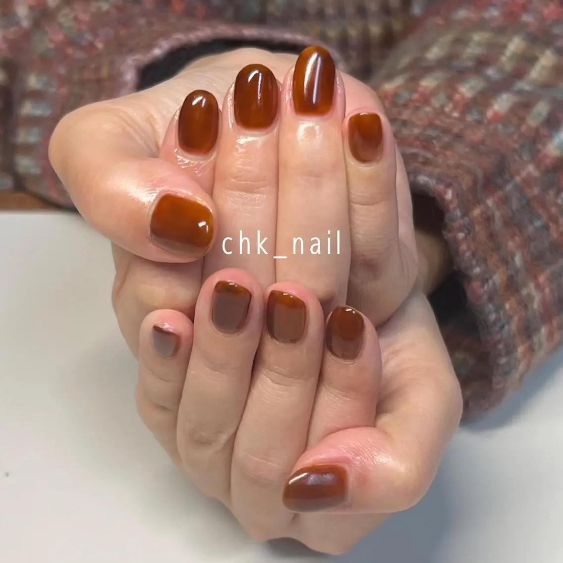 ネイル ワンカラーネイル ハンドネイル t chikaのネイルデザイン
