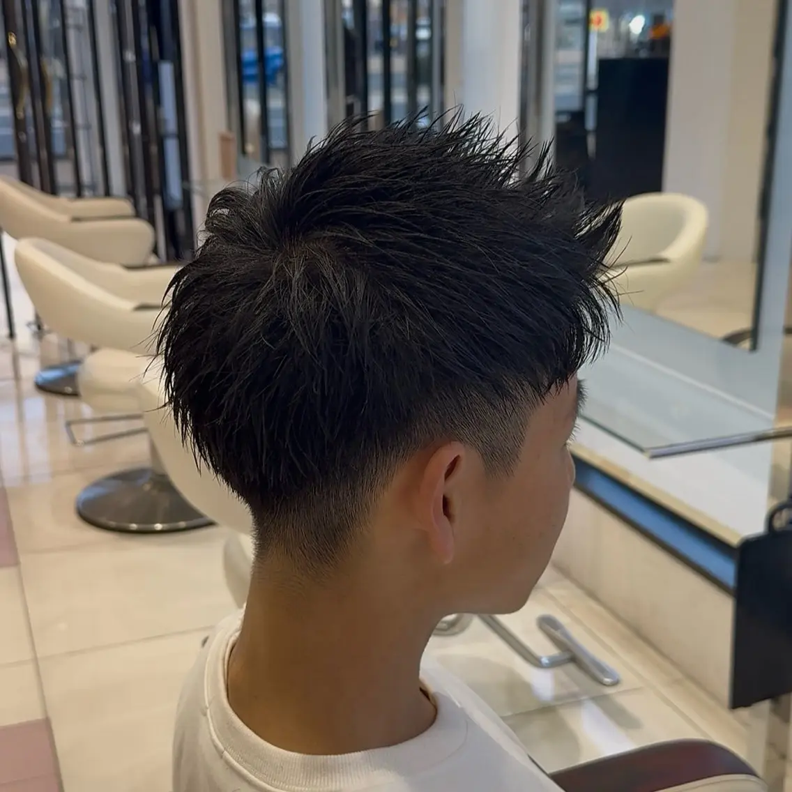 ショート メンズ メンズショート ショートヘア ✂︎山﨑 涼太✂︎のヘアスタイル