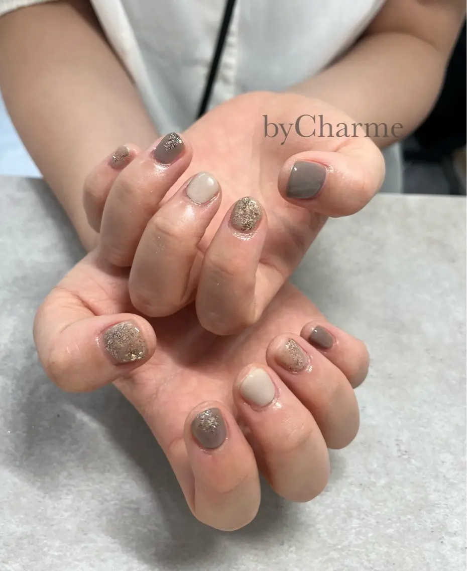 ネイル ニュアンスネイル Ray. Maayaのネイルデザイン