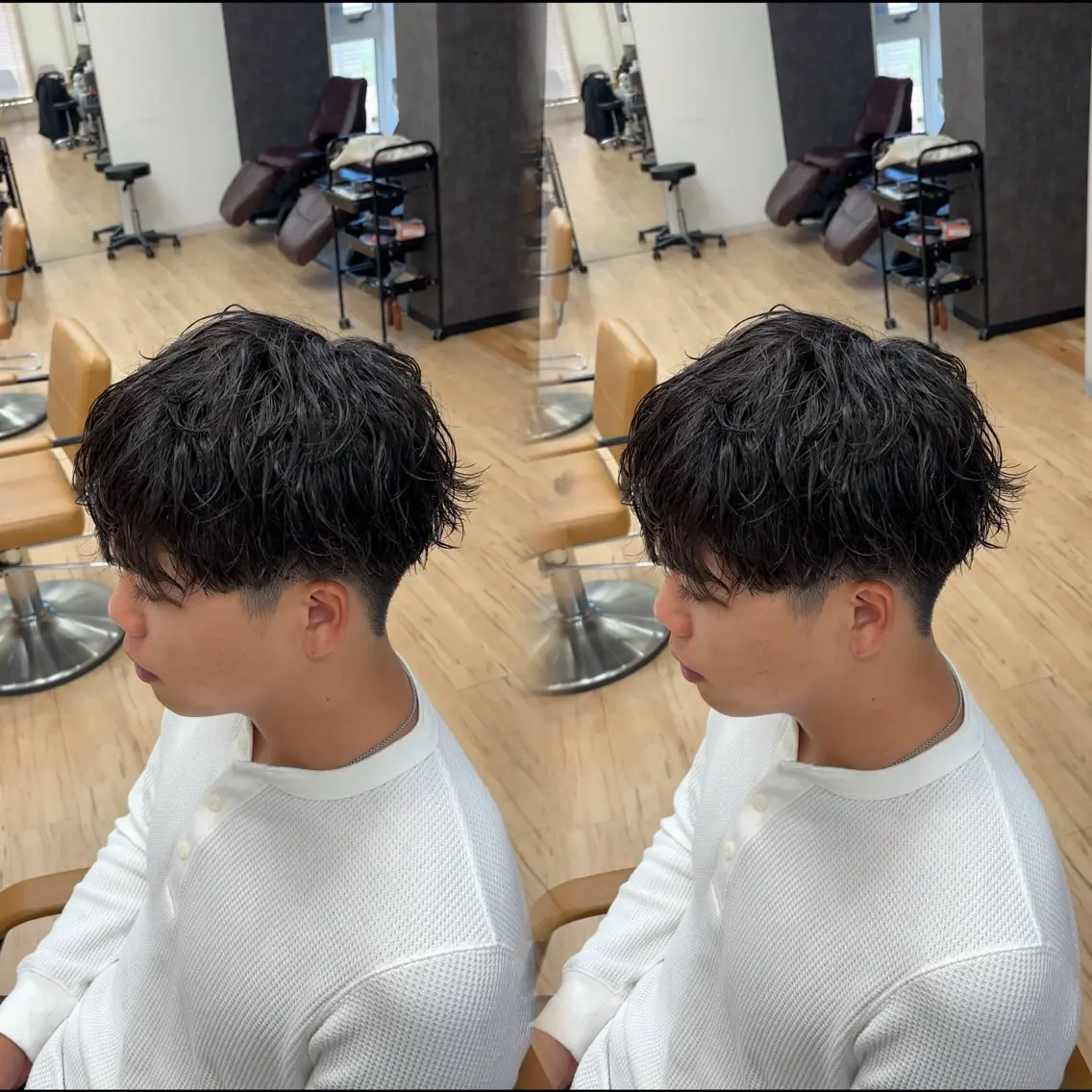 メンズ メンズパーマ カット パーマ 葉南 /LIANのヘアスタイル