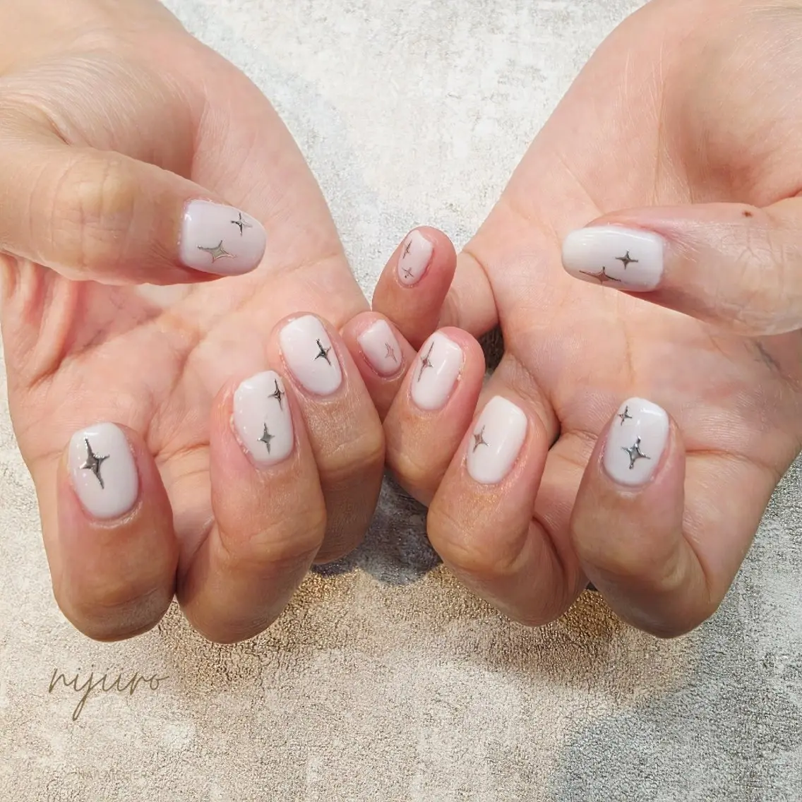 ネイル ハンドネイル nijiiro🌈 サトウのネイルデザイン