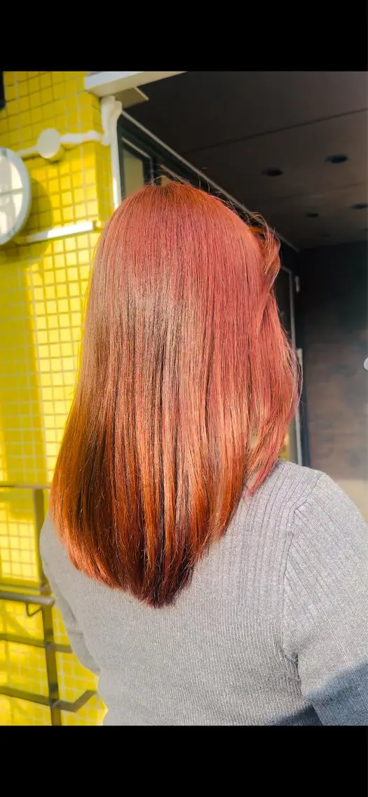 セミロング Alegria アレグリアのヘアスタイル