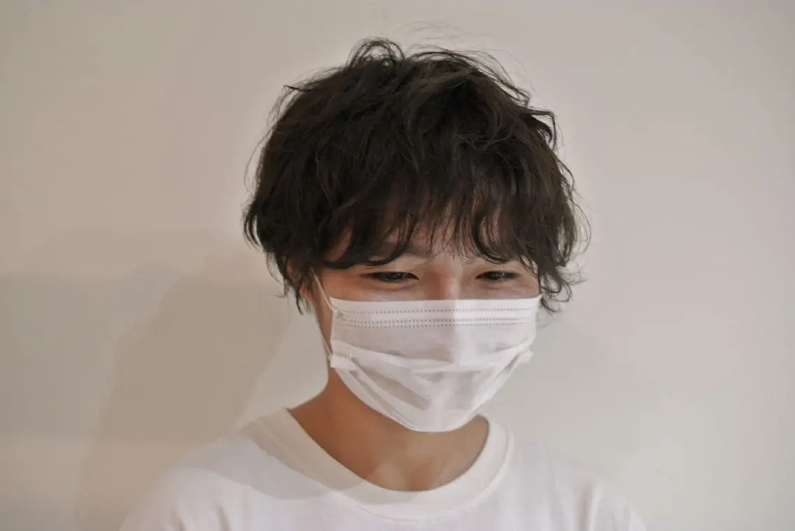 ショート パーマ くせ毛 ショートヘア 樋口 千尋のヘアスタイル