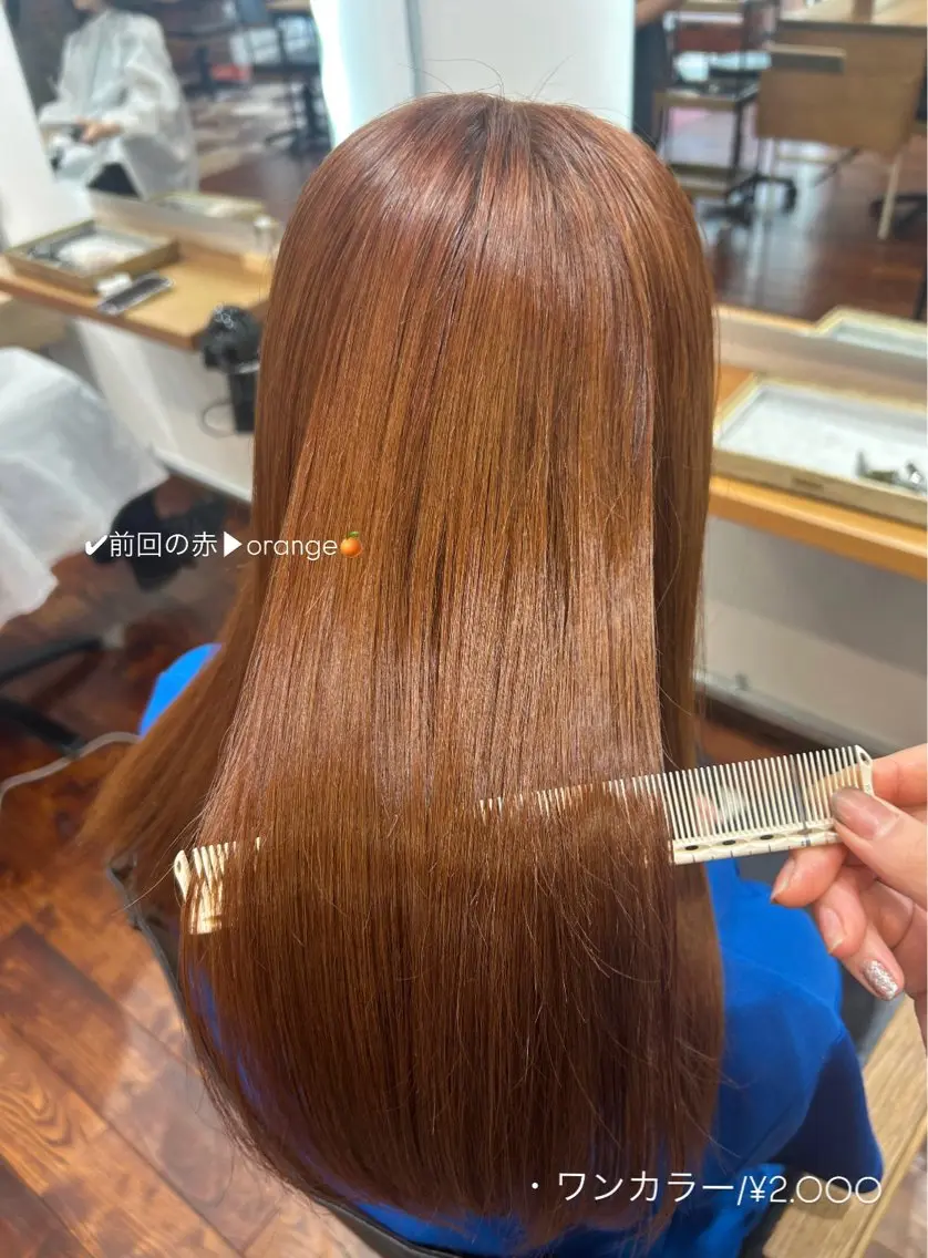 ロング カラー ヘアカラー 佐藤光華/JANU /カラーモデルのヘアスタイル