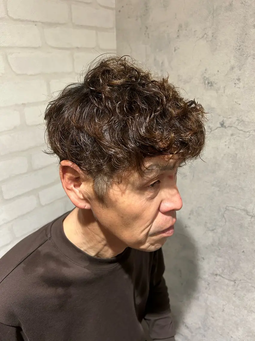 ショート パーマ ニュアンスパーマ カット パーマ パーソナルカラー 診断🍀マリンのヘアスタイル
