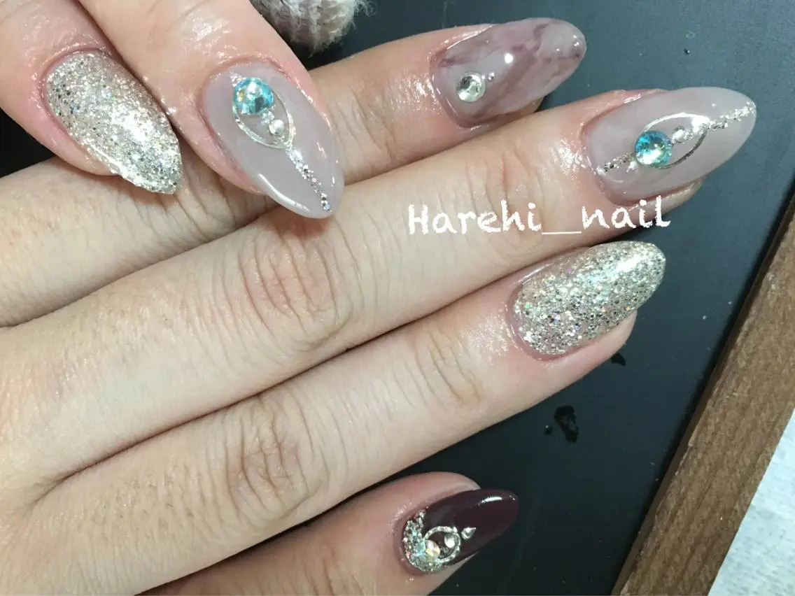 ネイル ハンドネイル Harehi_ nailのネイルデザイン