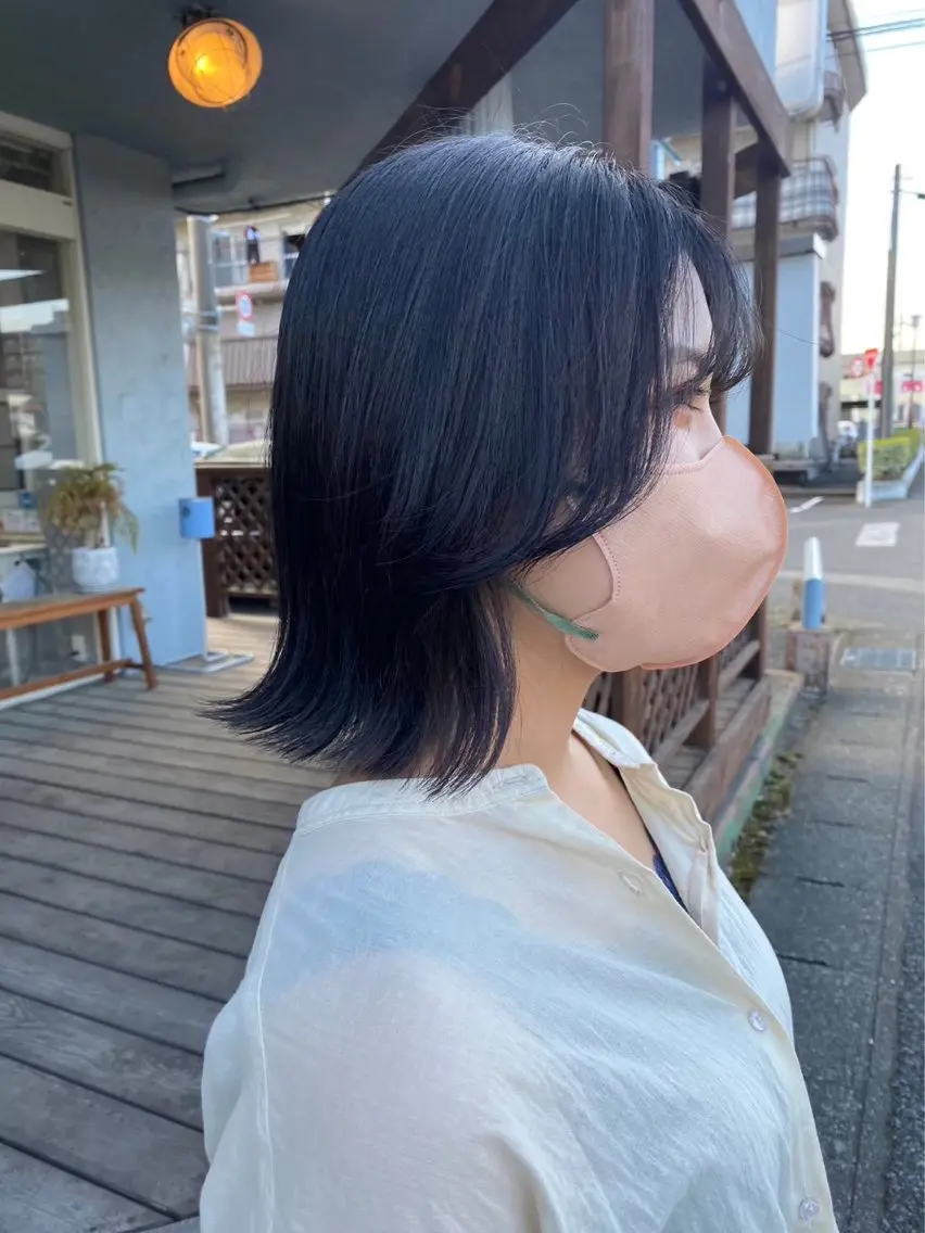 ミディアム カラー 石井 大空のヘアスタイル