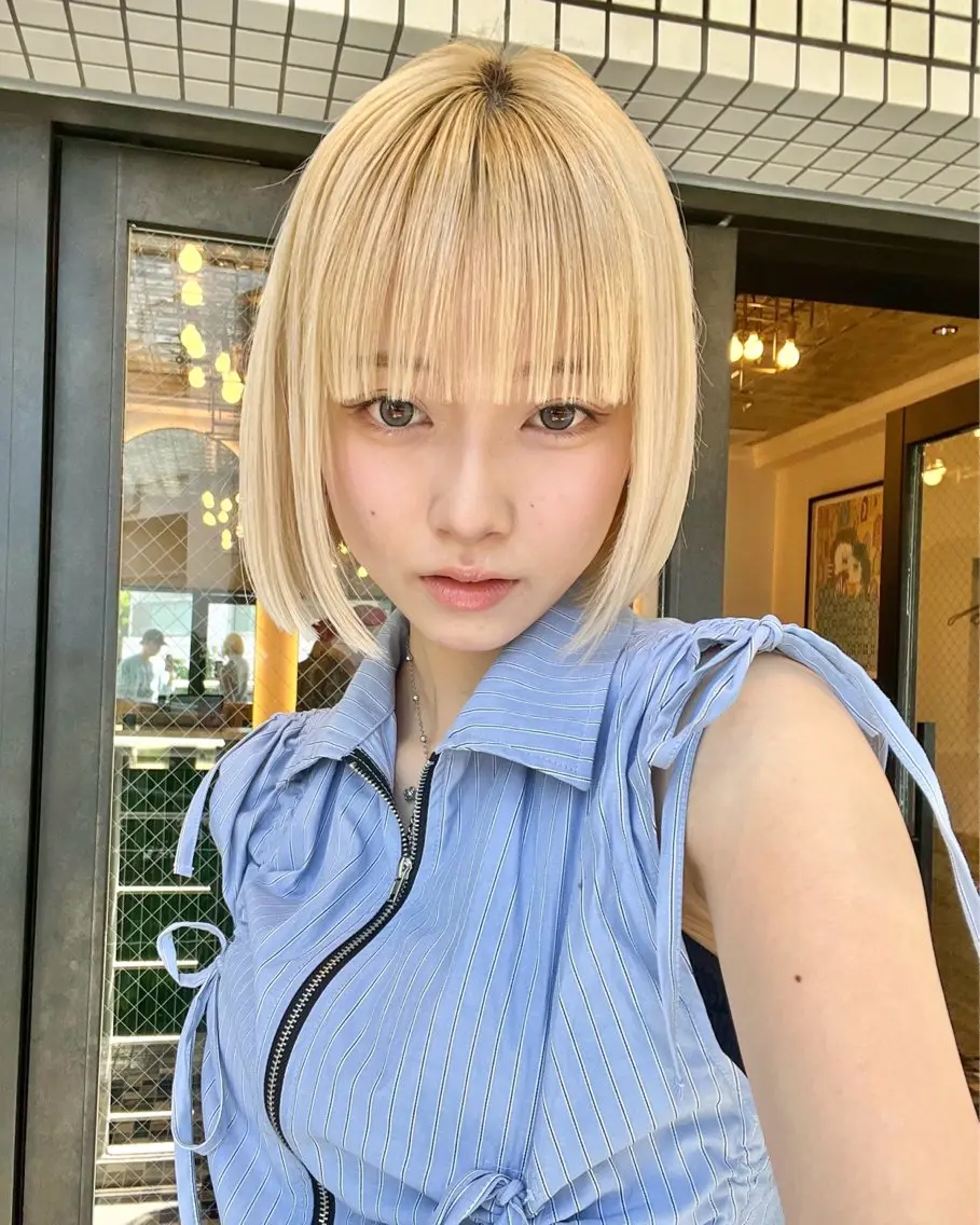 ショート ボブ ショートカット 塚本航のヘアスタイル