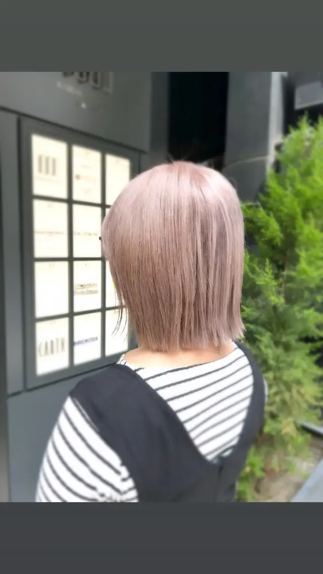 カラー ヘアカラー トリートメント 美髪矯正✖️似合わせ 🌻ヒトミのヘアスタイル