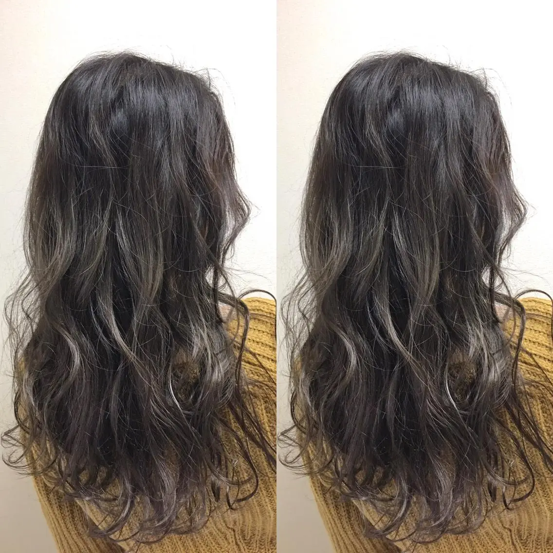 セミロング カラー ヘアアレンジ メンズ キッズ ネイル マツエク・マツパ メンズハイライト ダークグレー グレージュ ハイライトカラー ハイライト 綺麗な髪質にしたい方 限定🌈清水　祥のヘアスタイル