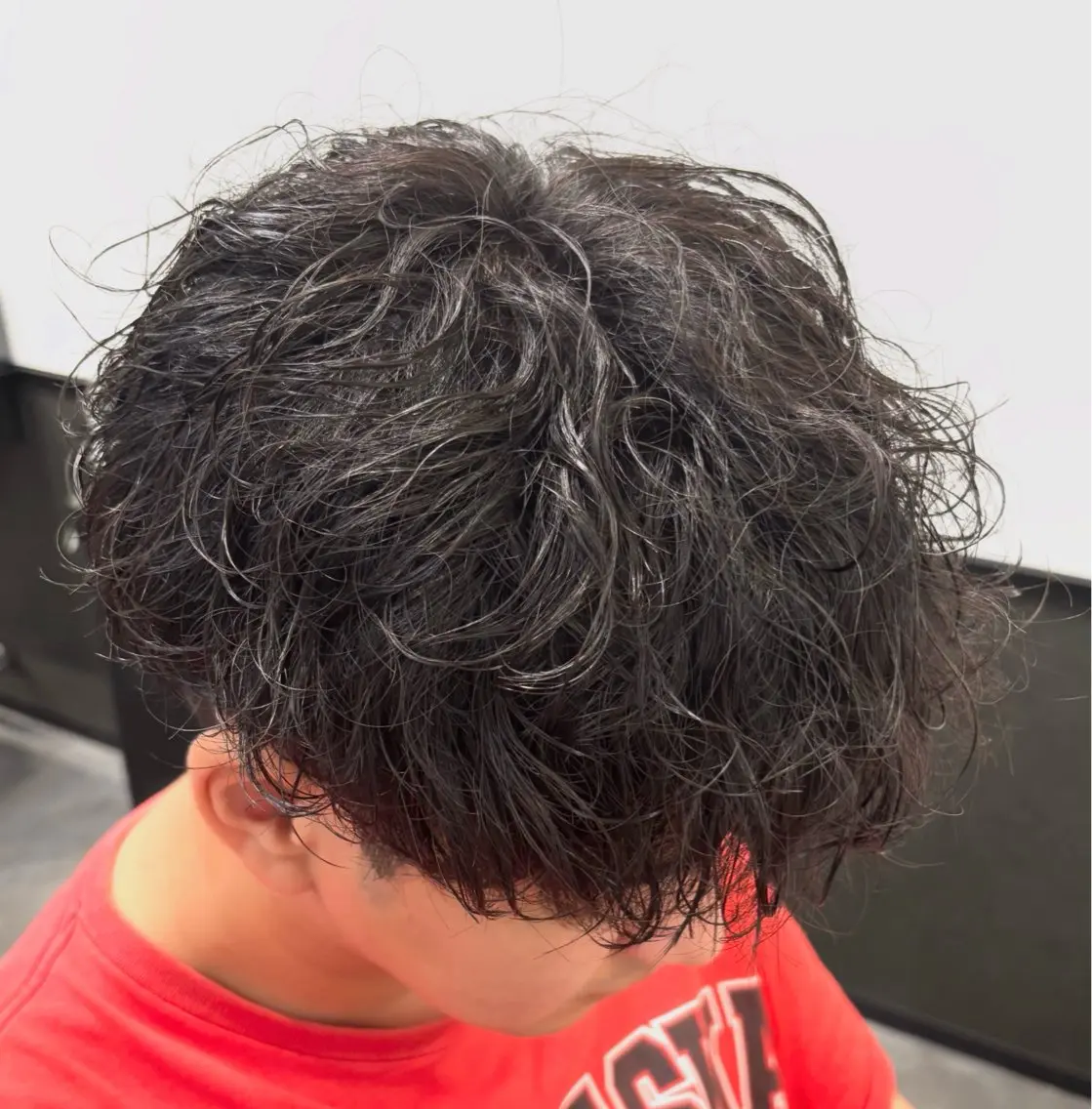 パーマ メンズ カット パーマ 河合 澪のヘアスタイル