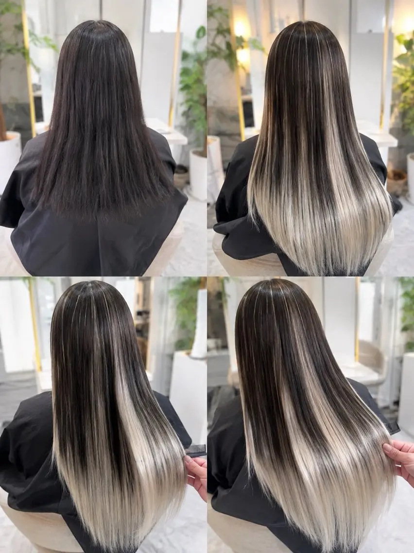 ロング カラー イズ ミのヘアスタイル